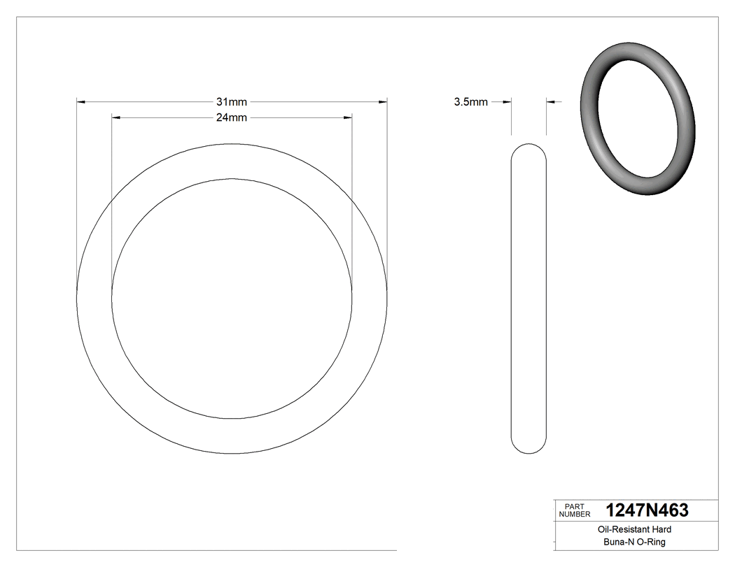 Technical drawing - 1247N463